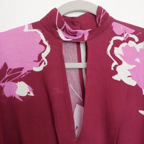 Free People Say you Love Me high neck keyhole in front & open back with sash XS - Picture 2 of 14